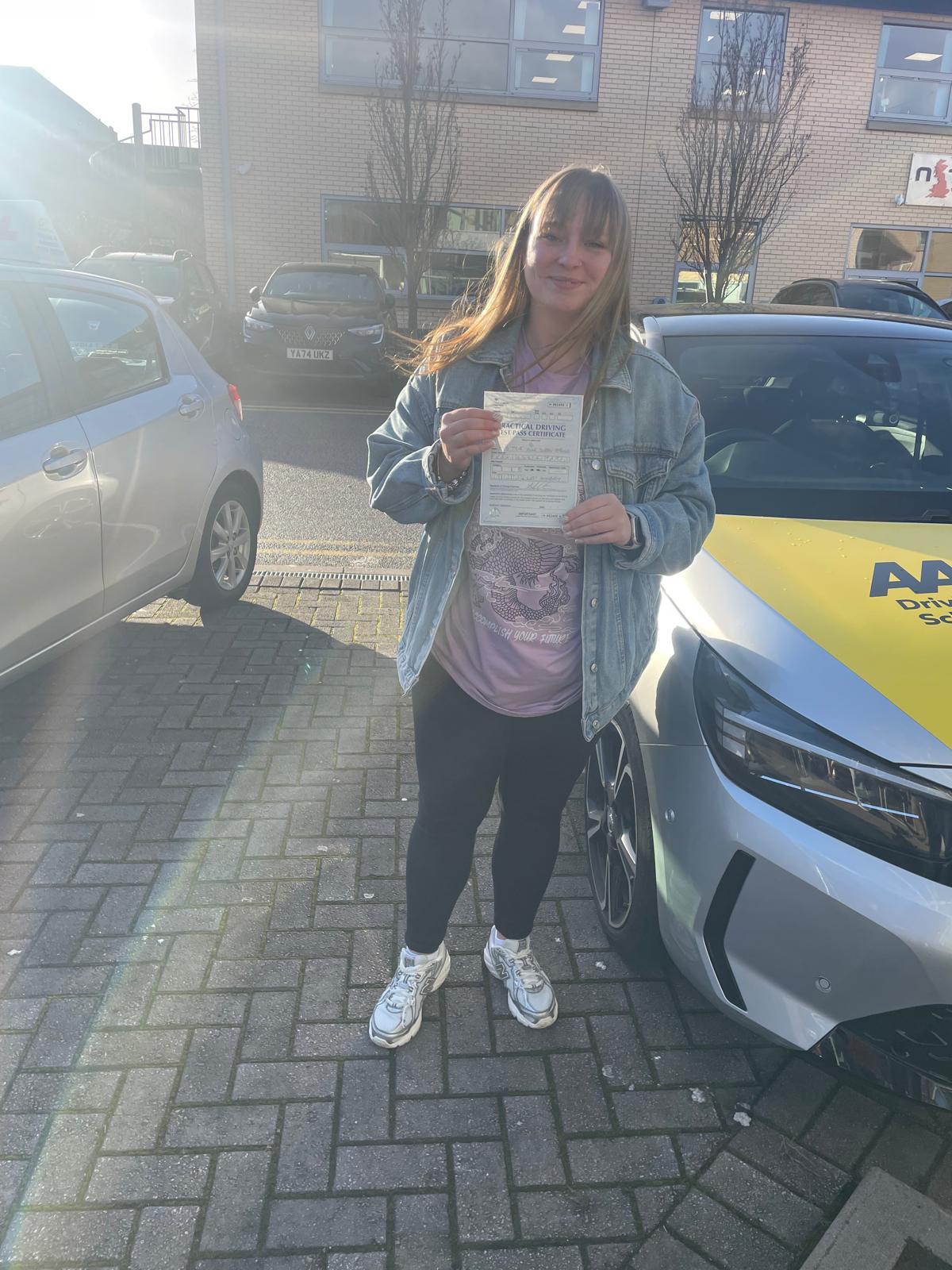 Driving Instructor and Student